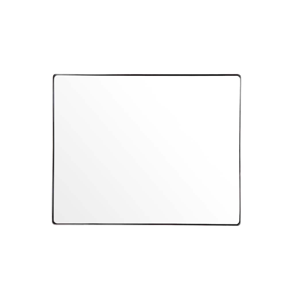 Varaluz Kye Rounded Rectangular Wall Mirror - Polished Nickel