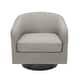 preview thumbnail 119 of 143, Modern 360°Swivel Accent Chairs Barrel Armchairs