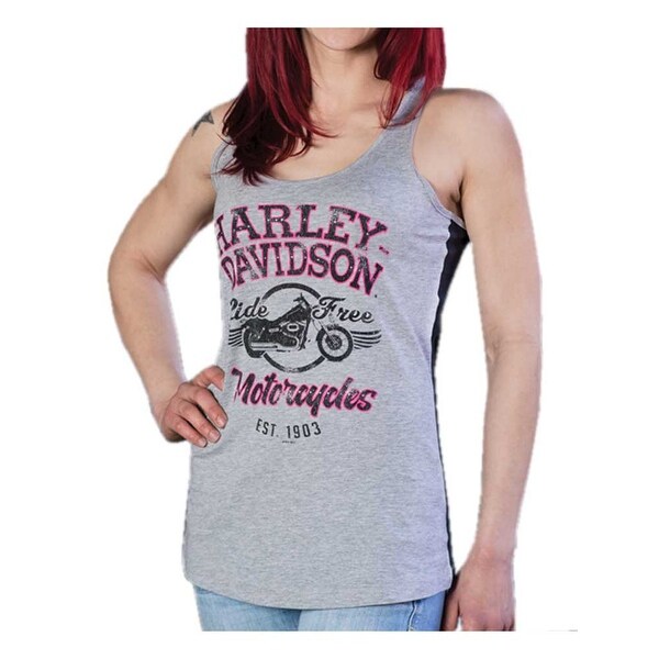 Shop HarleyDavidson Women's Racerback Sporty Glam Embellished