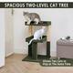 Lulu Large Cat Tree Tower, Multi-Level Kitten Tower