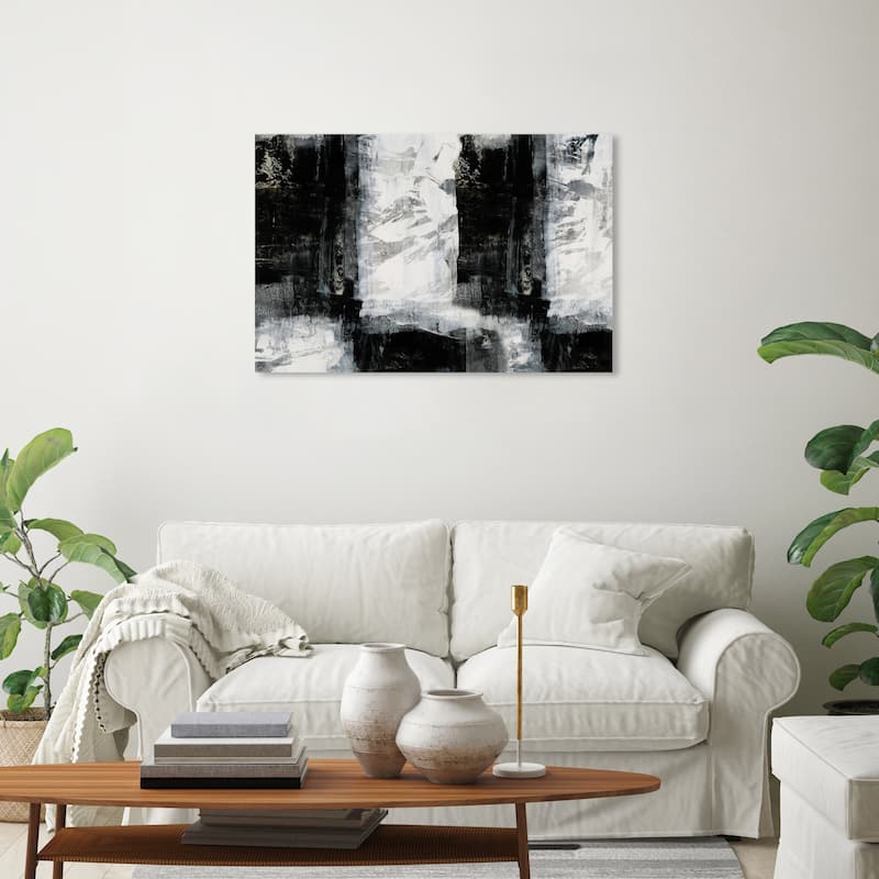 Wynwood Studio Abstract Chess Black and Modern & Contemporary Wall Art Canvas Print - 20 x 30