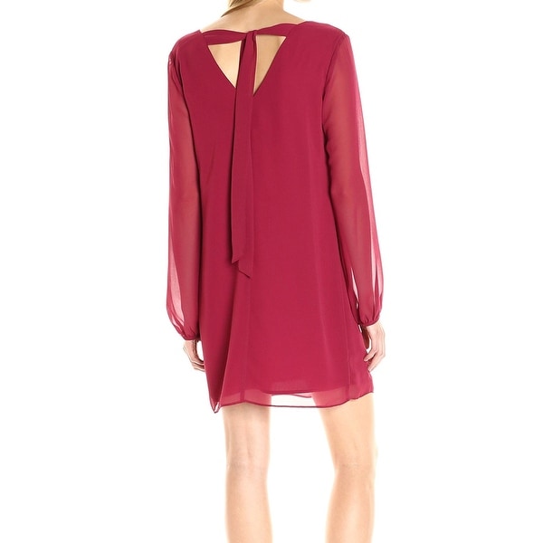 bcbg chiffon cocktail dress