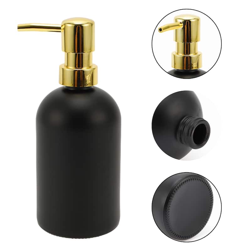 Cylindrical Classic Soap Pump Dispenser for Hotel 400ml 1 Pcs