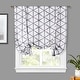 preview thumbnail 1 of 7, DriftAway Raymond Blackout Tie Up Curtain - 45"x63" 45"x63" - Gray and White