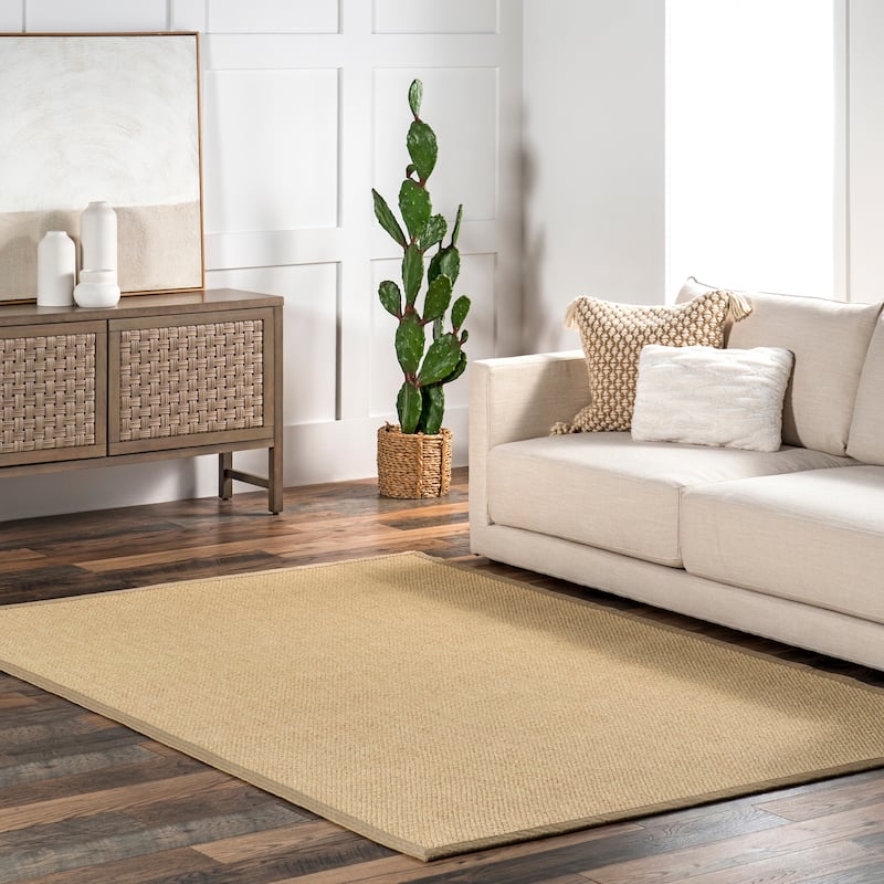Nuloom Suki Casual Faux Seagrass Indoor/Outdoor Area Rug.