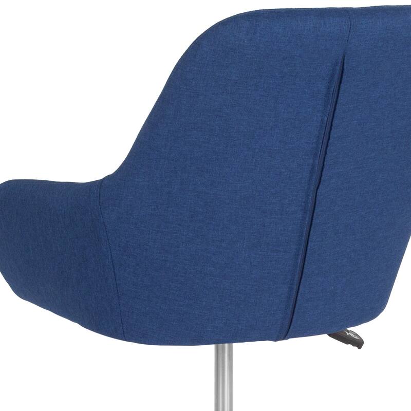 Home & Office Mid-Back LeatherSoft Upholstered Swivel Chair