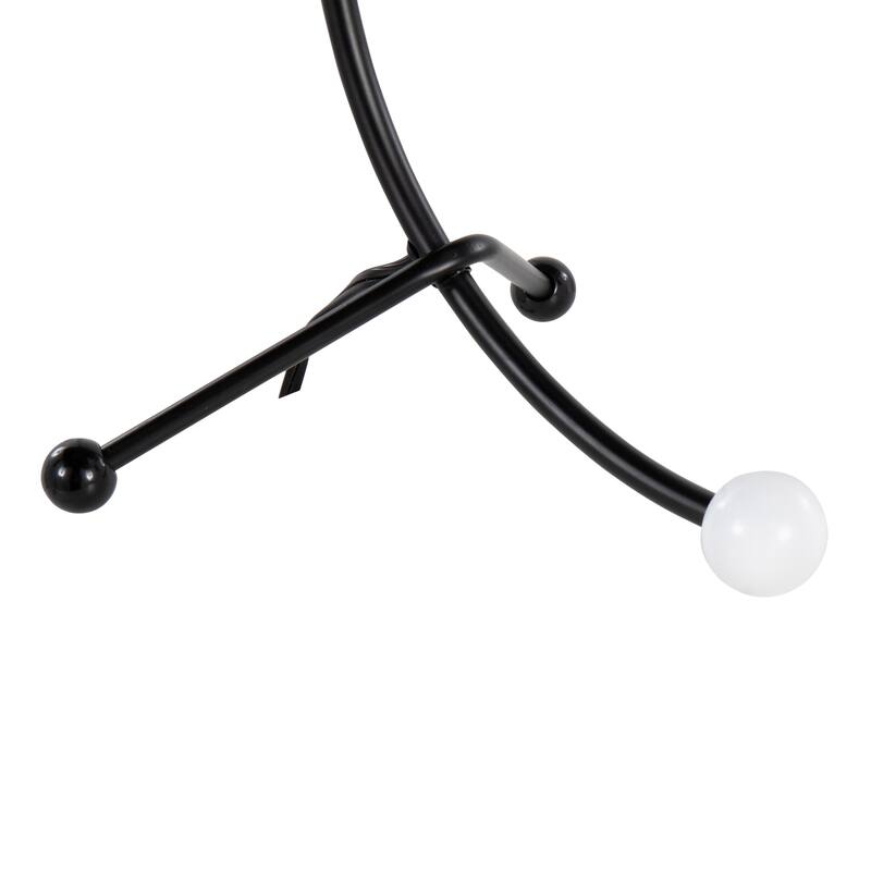 Lumisource Eileen Task Lamp in Gold Metal and White Plastic Shade - 9.75"Lx12.5"Wx17.5"H