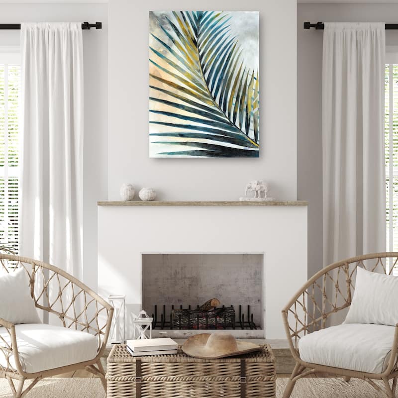 Palm Colors II Crop By Sandy Doonan Canvas Art Print