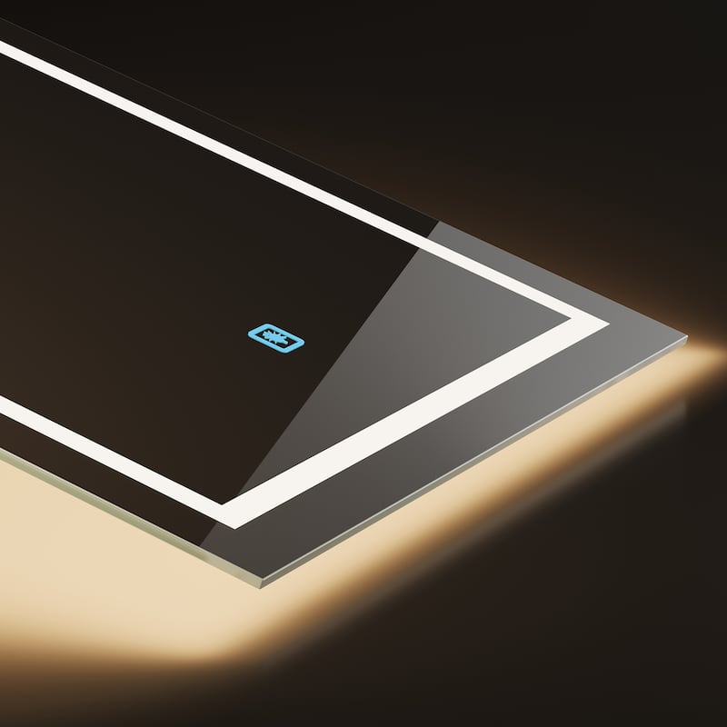 Smart Dimmable LED Bathroom, Vanity Mirror with Touch Switch