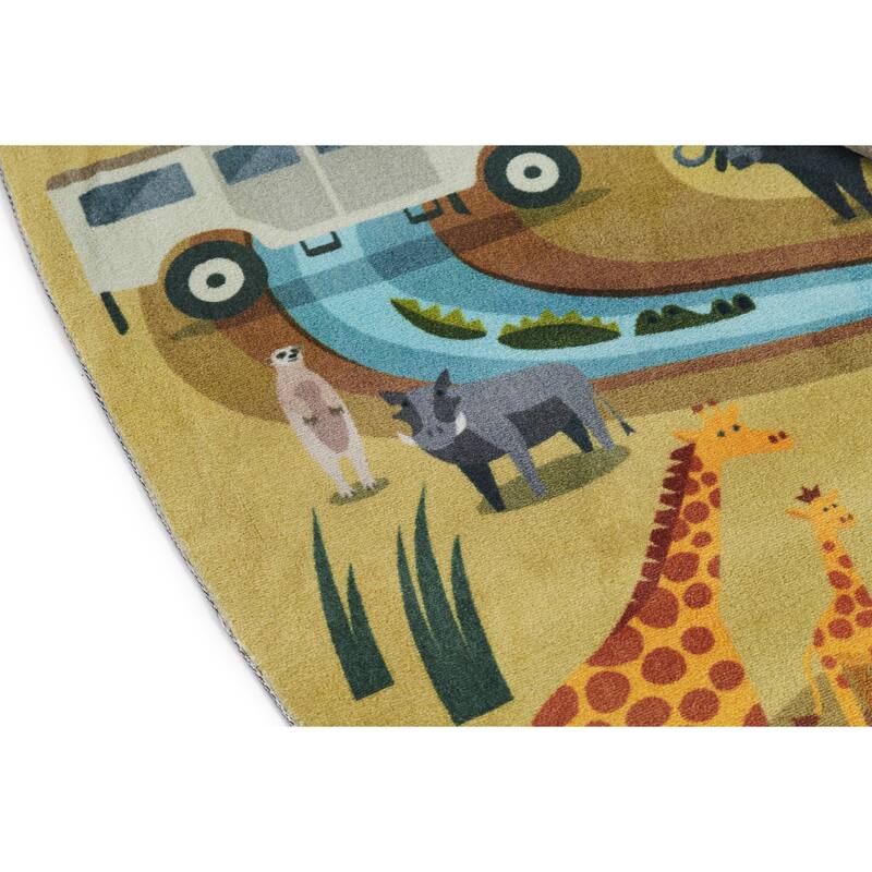 Momeni Playground Safari Kid Rug
