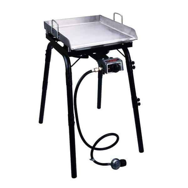 Bene Casa Double Cast Iron Burner with commercial grade stand and comal