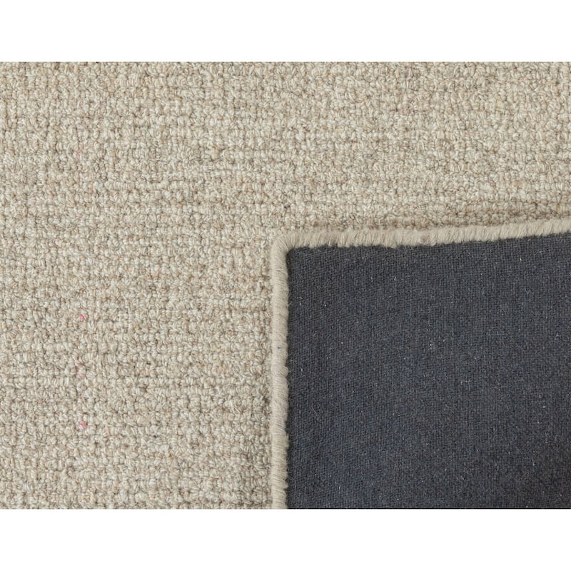 Terra by Obeetee Wander Distressed Border Bisque Rug