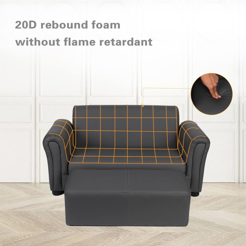 Kids Single PU Sofa