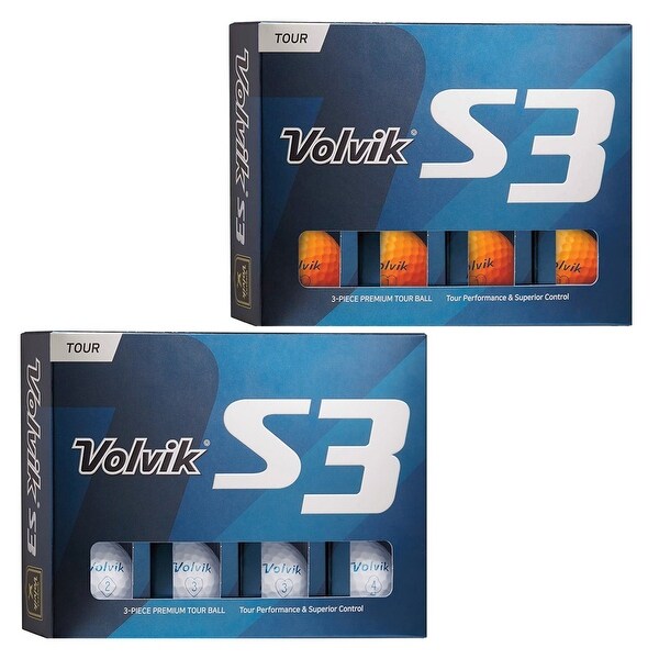 2020 Volvik S3 Golf Balls - 1 Dozen. Opens flyout.