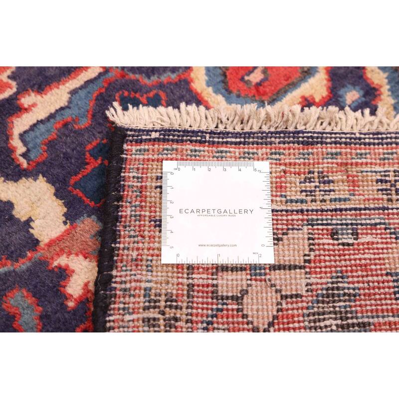 ECARPETGALLERY Hand-knotted Andelz Navy Wool Rug - 4'2 x 6'10