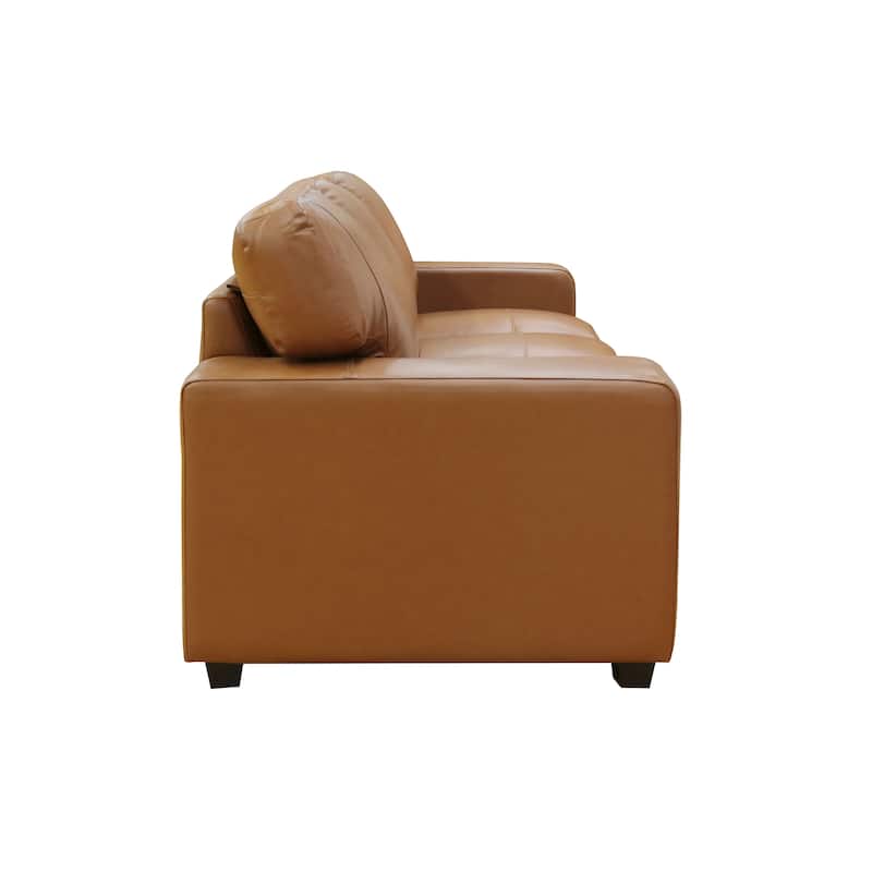 Bordeaux Leather Match Sofa, Loveseat, Armchair and Ottoman