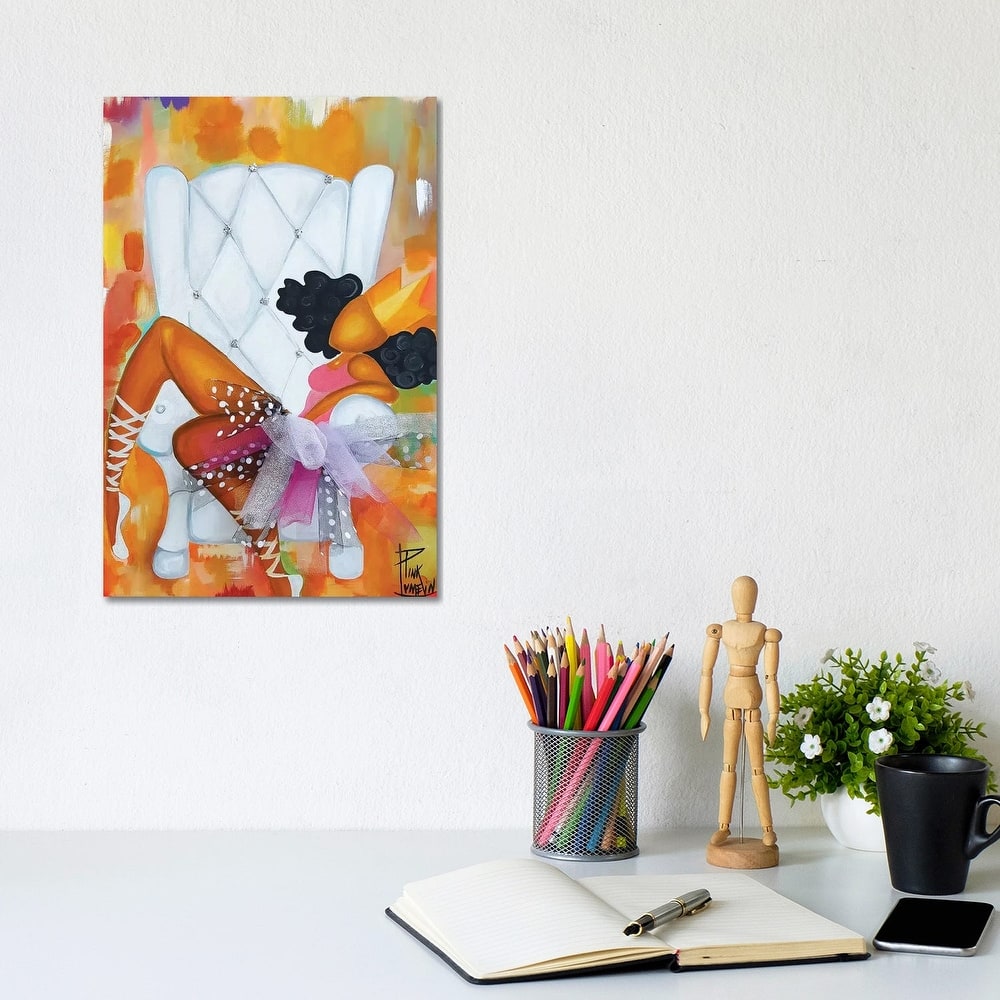 iCanvas "Belle" by Pinklomein Canvas Print