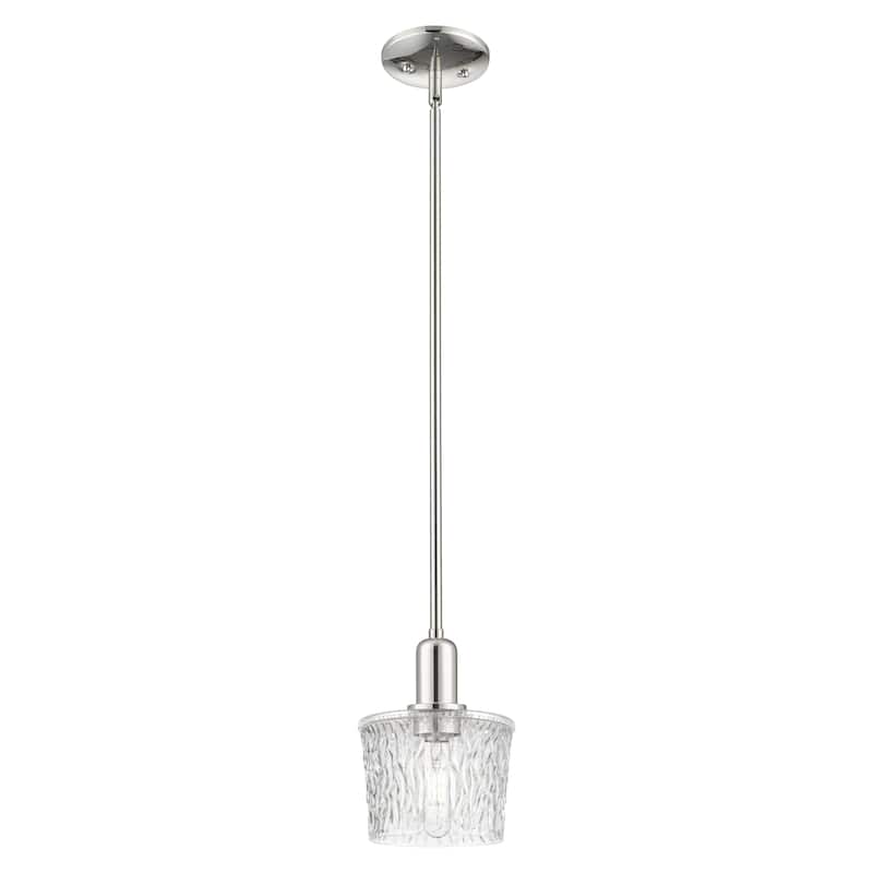 Innovations Lighting Endless Possibilities Arcadia - Niagara - 1 Light 7" Stem Hung Mini Pendant - Polished Nickel