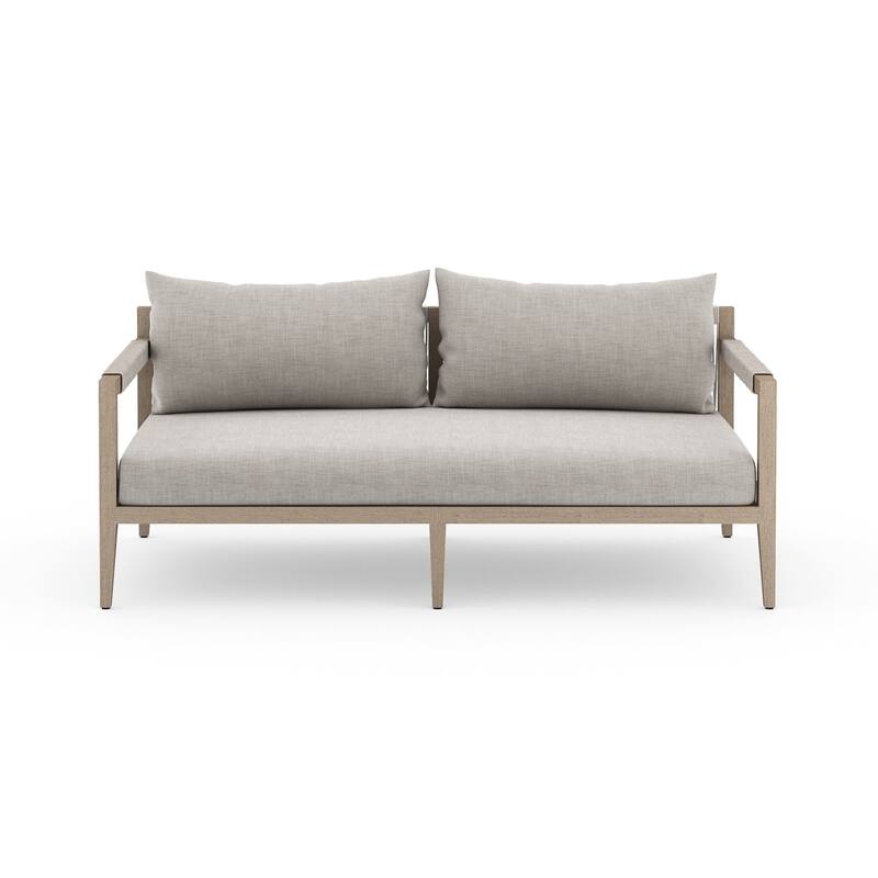 Atwood Outdoor Sofa-63"-Bronze - 63.0W x 34.25 x 30.0H