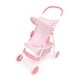 preview thumbnail 1 of 8, Badger Basket Folding Doll Umbrella Stroller - Pink/Gingham