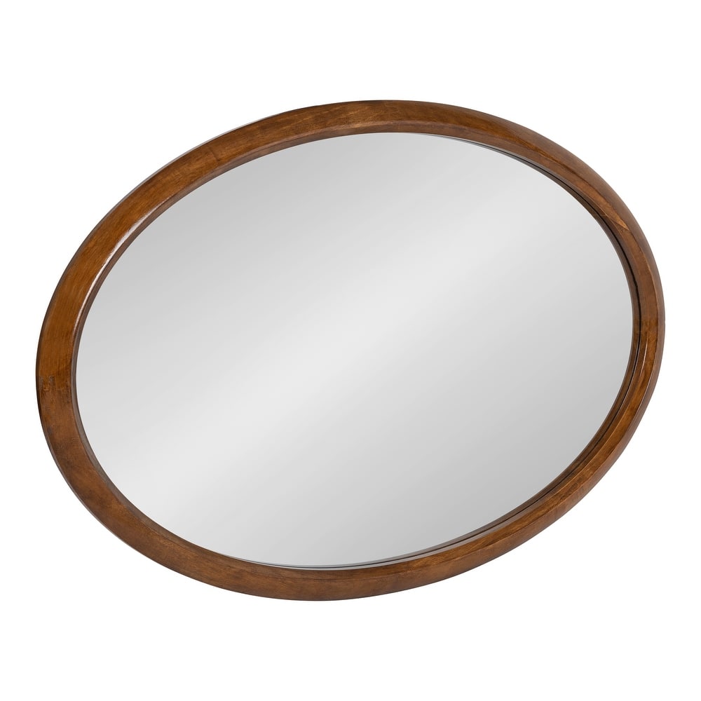Kate and Laurel Pao Round Framed Wall Mirror