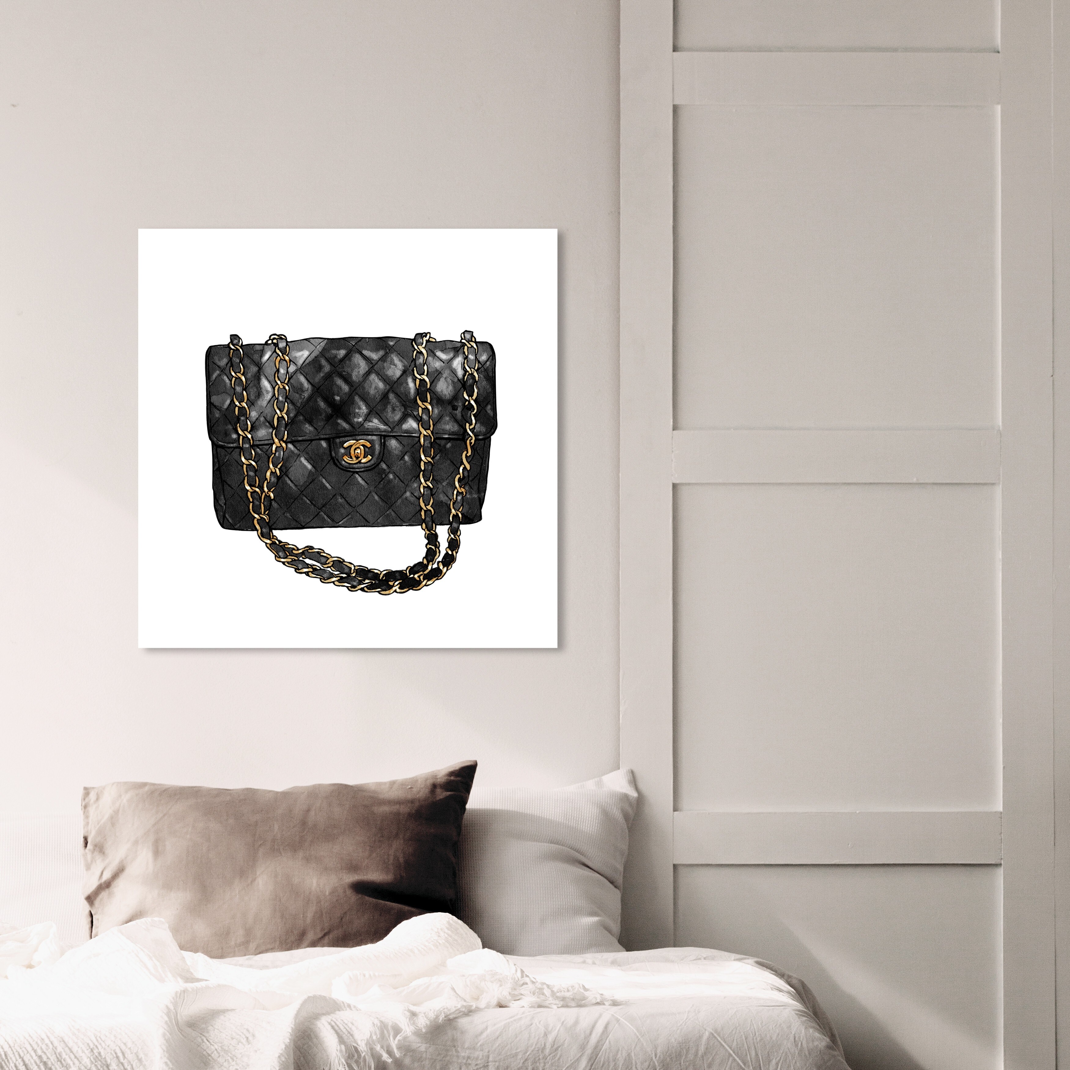 Oliver Gal Everything But My Bag Canvas Wall Art - #23H50