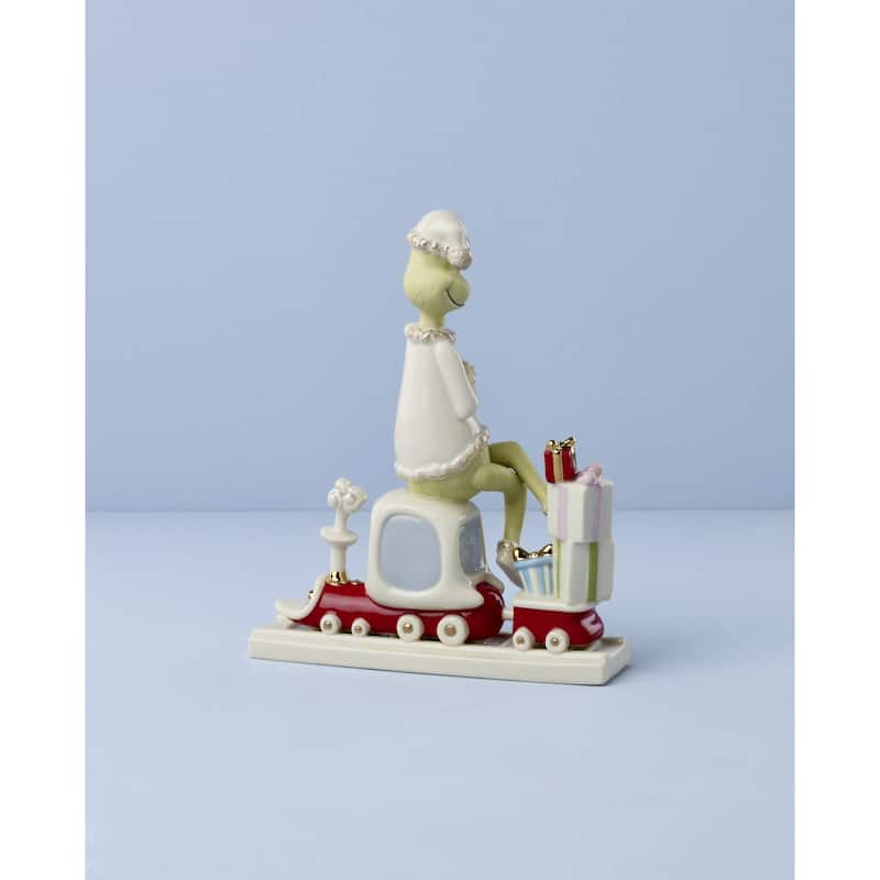 Lenox All Aboard with Mr. Grinch Figurine
