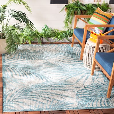 SAFAVIEH Courtyard Deana Indoor/ Outdoor Waterproof Patio Backyard Rug