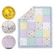 preview thumbnail 2 of 3, The Peanutshell Nursery Crib Bedding Set for Baby Girls, Fresh Floral, 3 Pieces