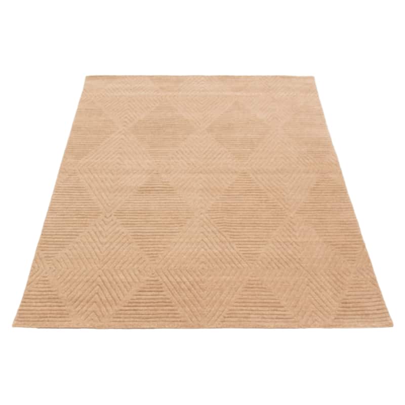 Kashkuli Gabbeh Tan Rug 5'3" x 7'7" - 5'3 x 7'7