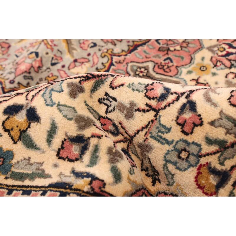 ECARPETGALLERY Hand-knotted Kayseri Cream Wool Rug - 5'1 x 7'10