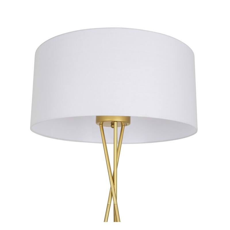 Windsor 1-Light White shade Floor lamp