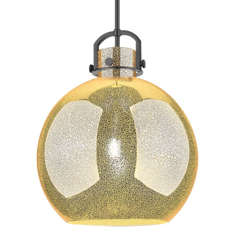 Innovations Lighting 410-1SL-G410-16ME Newton Sphere 16" Wide Pendant - Matte Black