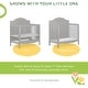 preview thumbnail 5 of 3, Sweetpea Baby Rose 4-in-1 Convertible Mini Crib