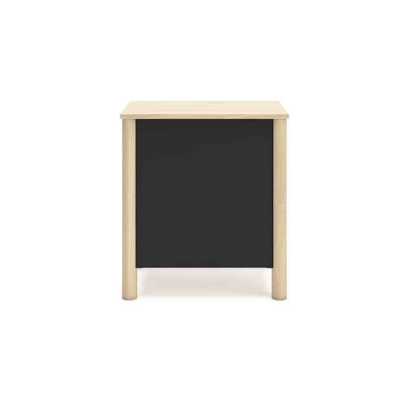 Signature Design by Ashley Cabinella Tan Panel Headboard with Dresser and Nightstand