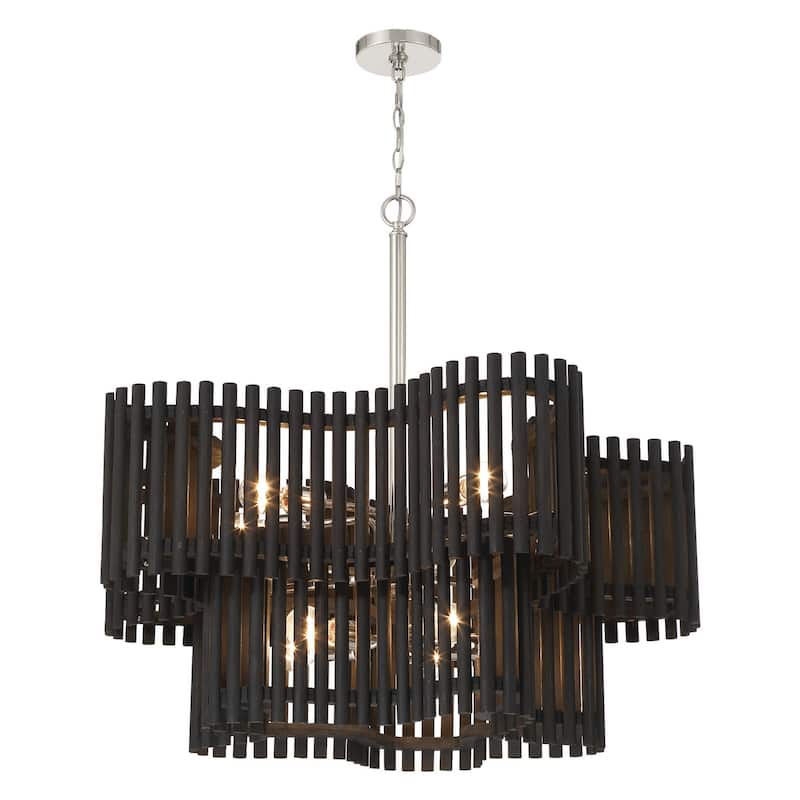 Craftmade 58410 Freeform 10 Light 36" Wide Waterfall Chandelier