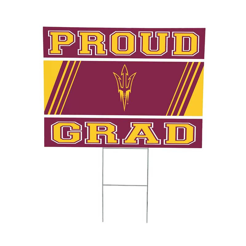 Arizona State University 24" x 18" Graduation Coroplast Outdoor Yard Sign