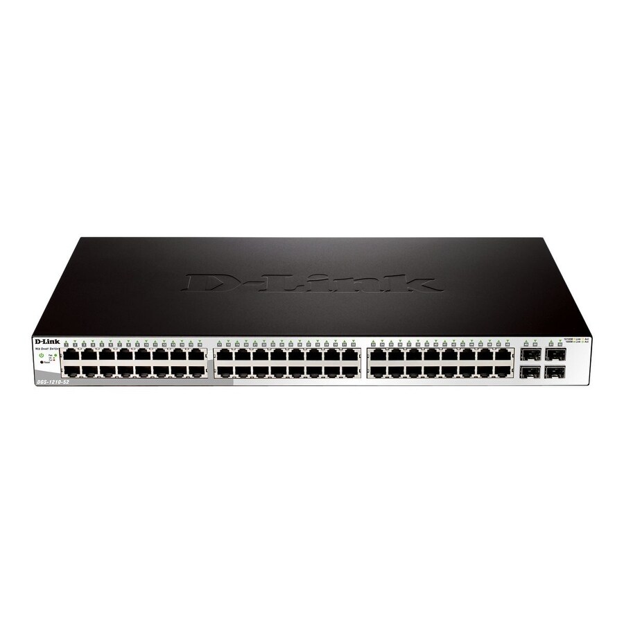 D-Link Web Smart Dgs-1210-52 - Switch - 48 Ports - Managed - Rack-Mountable