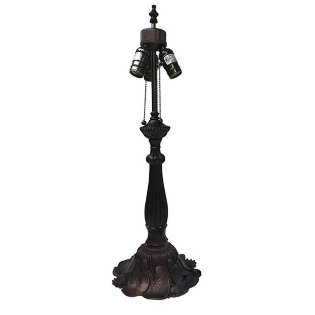 Meyda Tiffany 13132 Lily 25" Tall Lamp Base - Natural