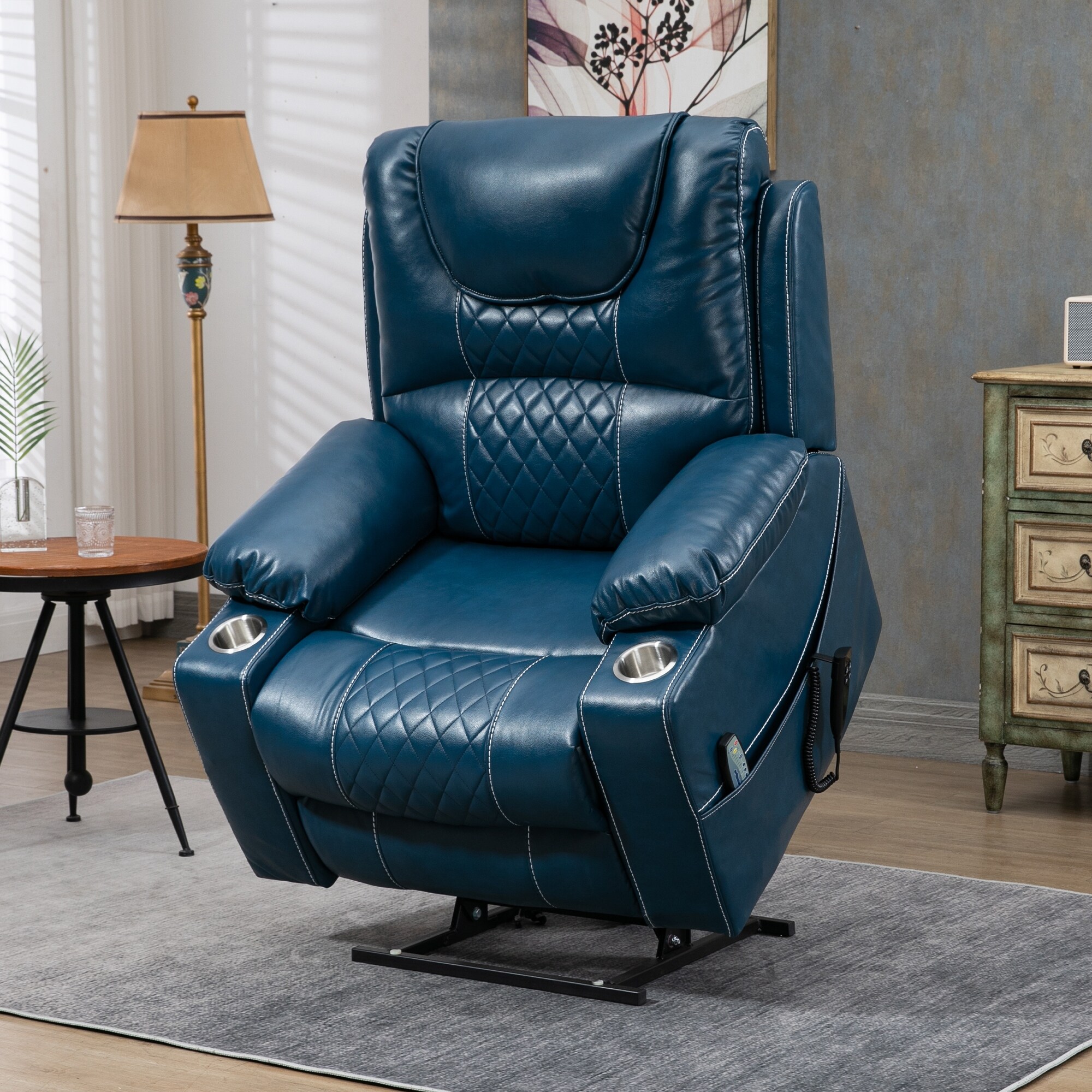 Oversized 180 Lying Flat Electric Power Lift Recliner Chair 400