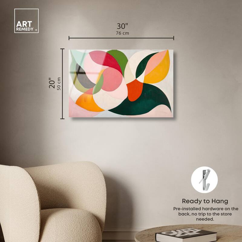 Color Fusion Acrylic by Art Remedy, Ready to Hang