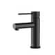 preview thumbnail 88 of 121, Luxury Solid Brass Single Hole Bathroom Faucet Matte Black