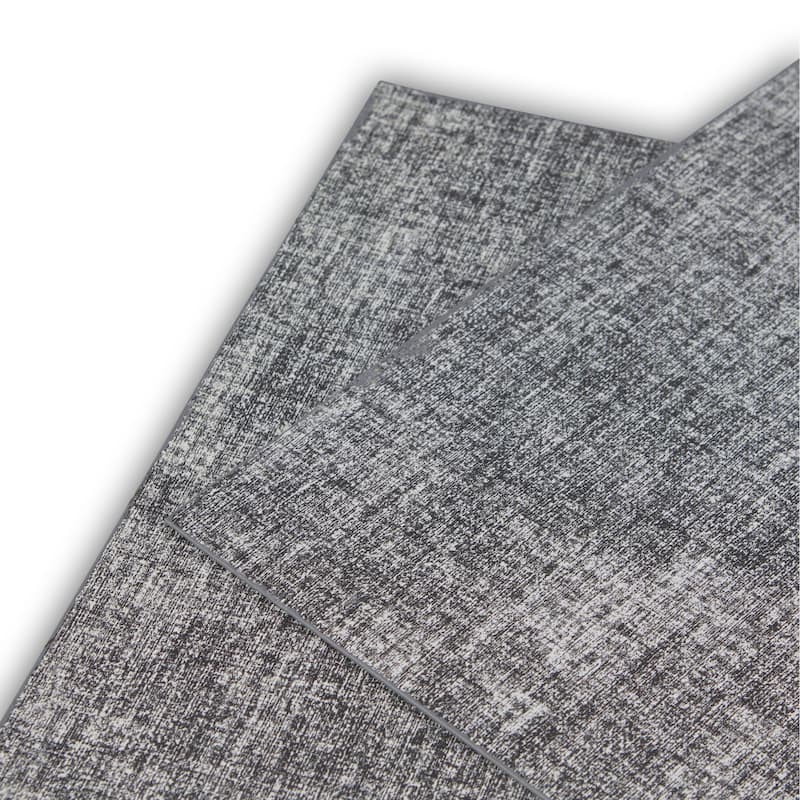 Dainty Home Amalfi Faux Leather Reversible Rectangular Placemat Set - N/A