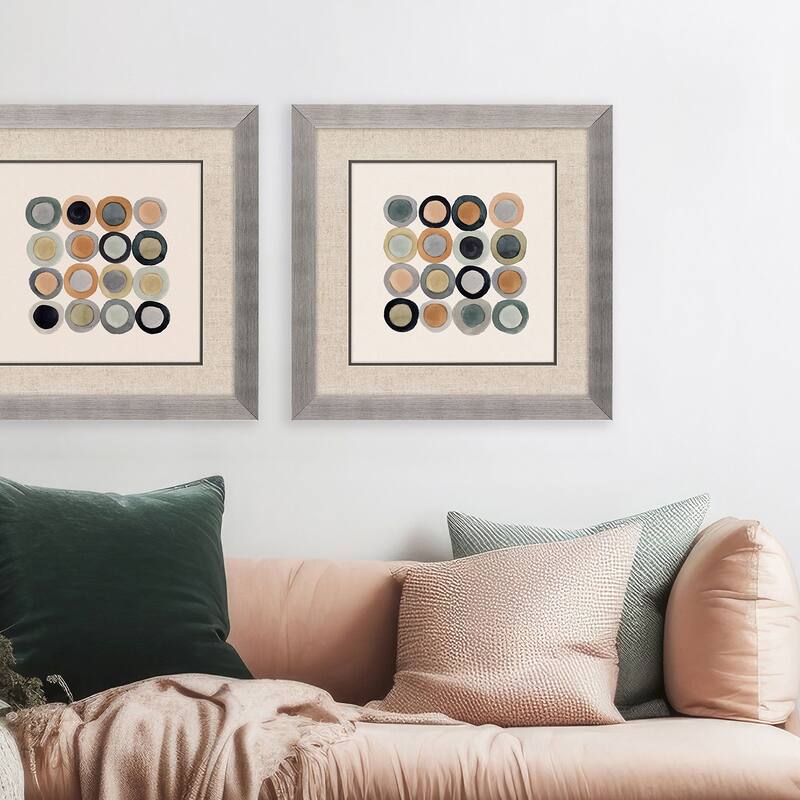 Coin Collection II Framed Art Under Glass