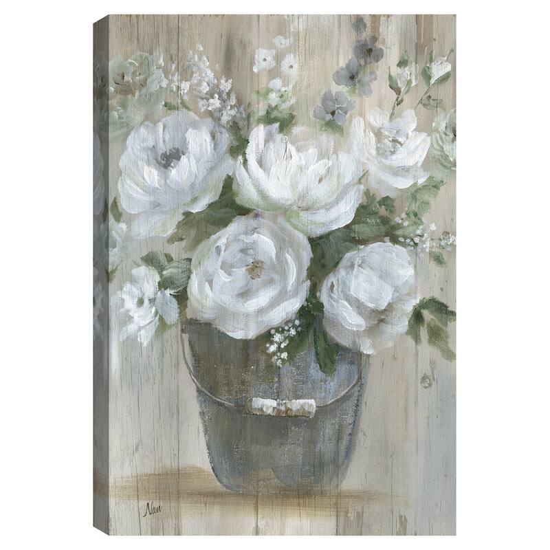 Wild Roses by Nan Canvas Art Print