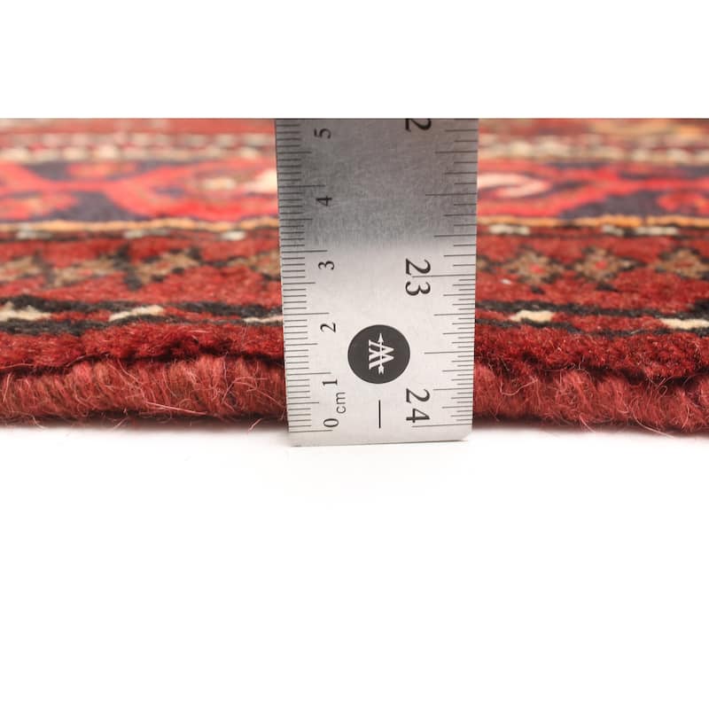 ECARPETGALLERY Hand-knotted Andelz Black Wool Rug - 4'0 x 7'1