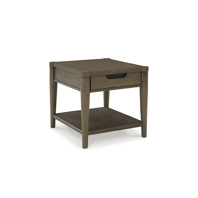 Signature Design by Ashley Roanhowe Brown End Table - 24"W x 26"D x 24"H