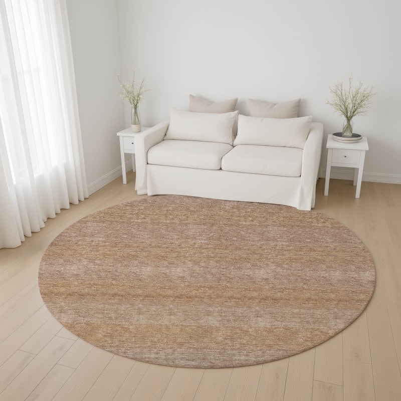 Premium Washable Super Soft Casual Ombre Mayfield Rug - Beige - 8' x 8'