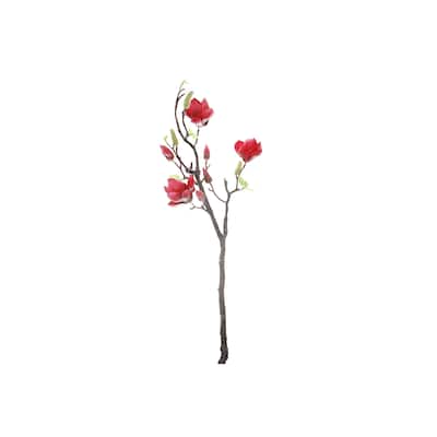 Magnolia Large Spray Red