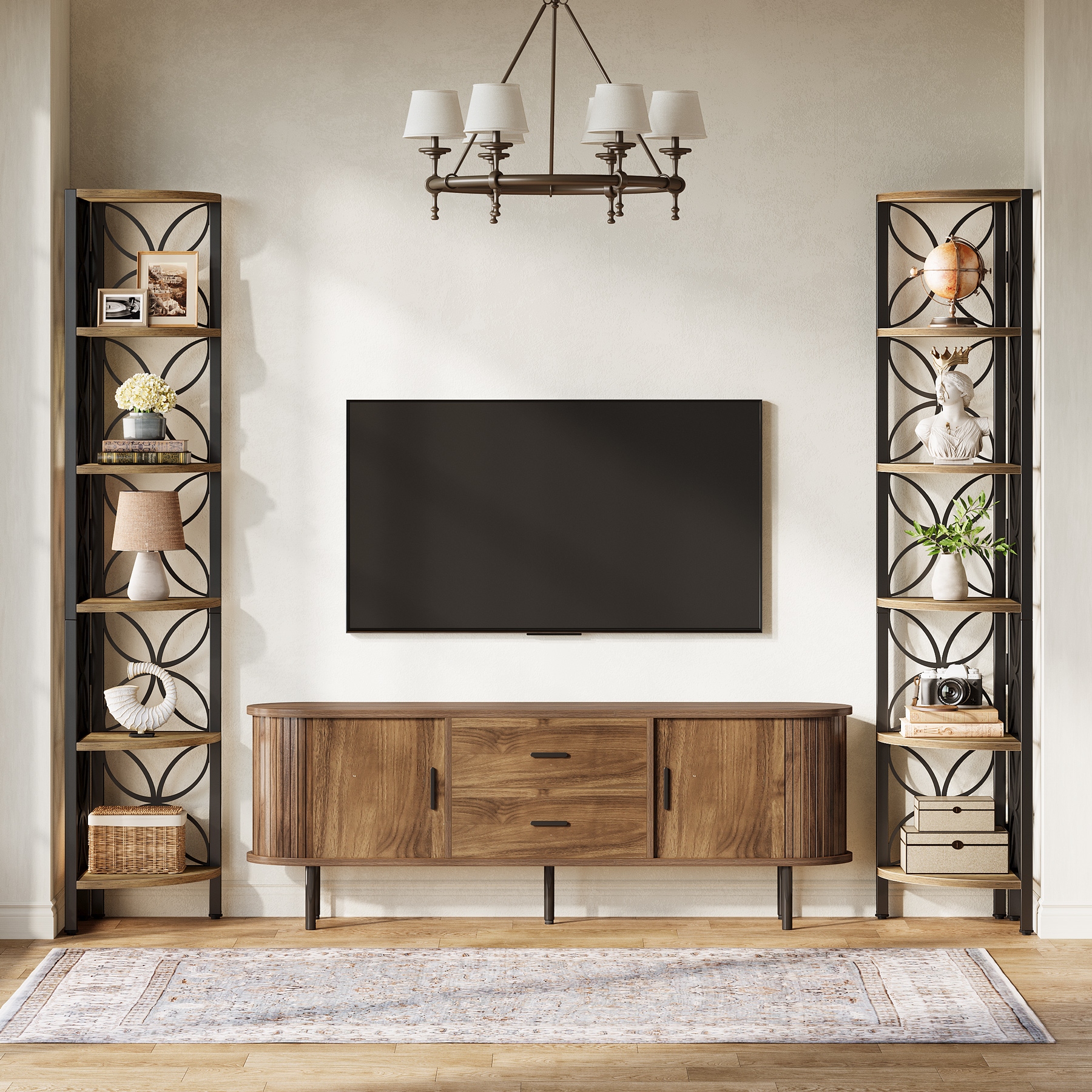 6-Tier Corner Shelf, Industrial 70.9